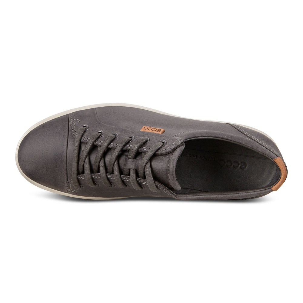 Tenis Hombre - ECCO Soft 7S - Grises Oscuro - XRG317892